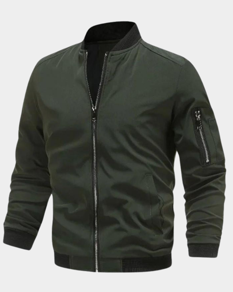 Modern Edge Bomber Jacket
