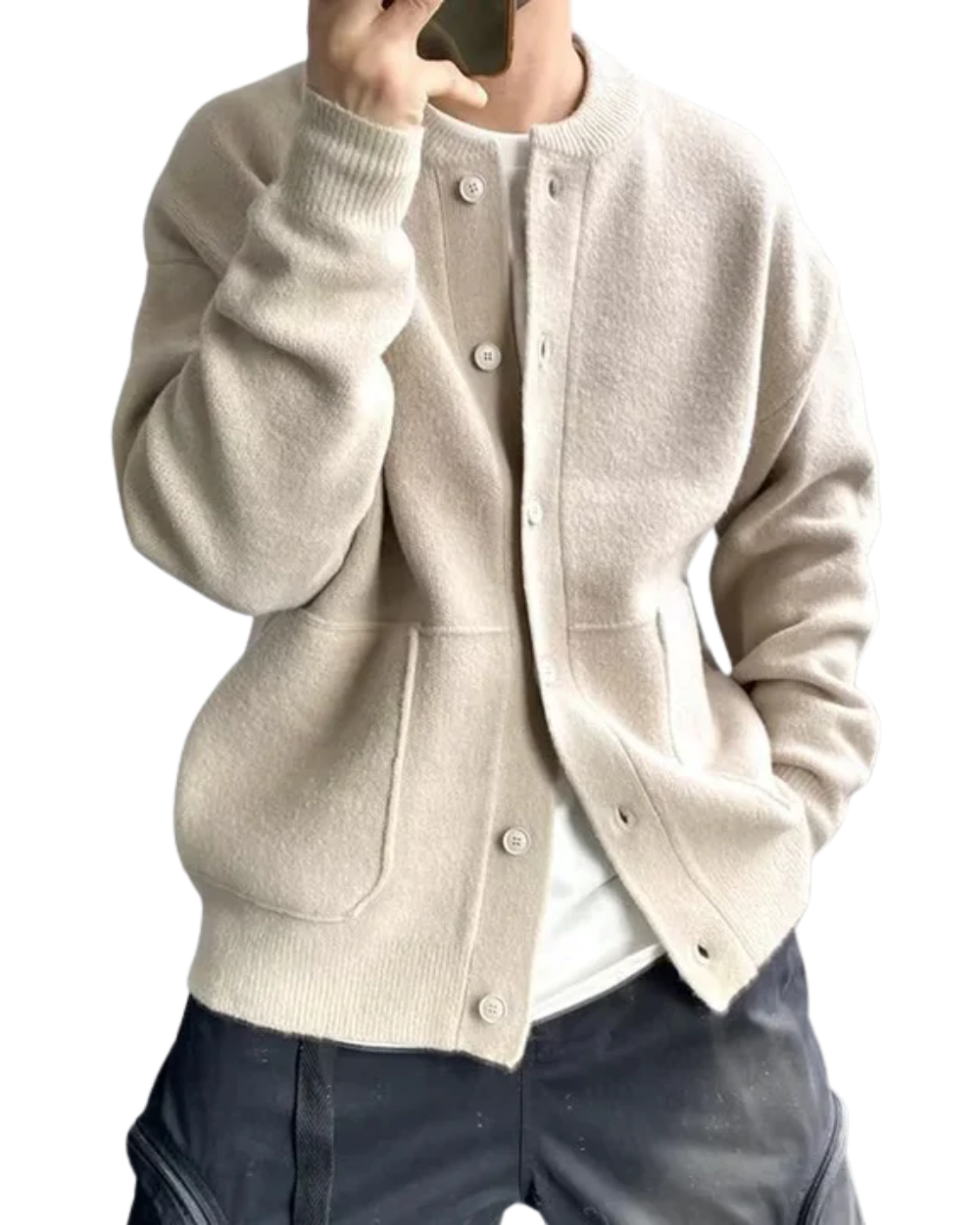 Casual Button Jacket