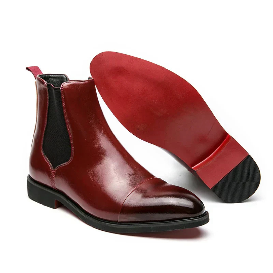Premium Leather Chelsea Boots