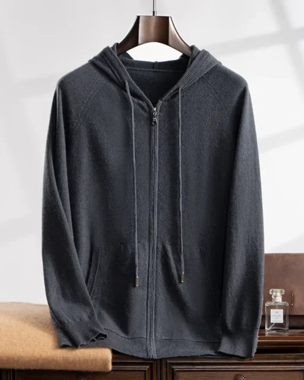 Courchevel Hooded Cashmere Vest