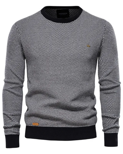 Men's Chequered Sweater