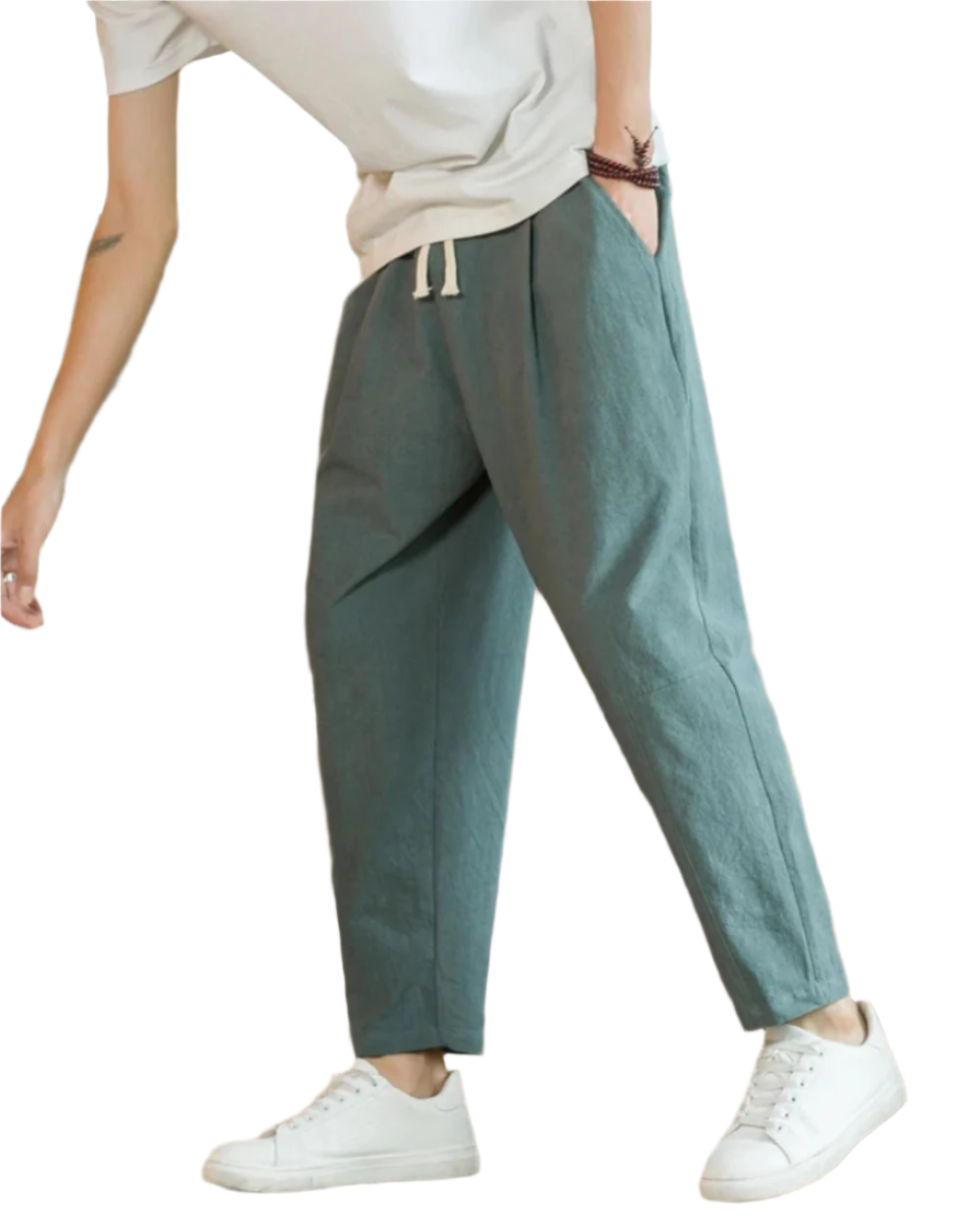 Rome Cotton Pantalon