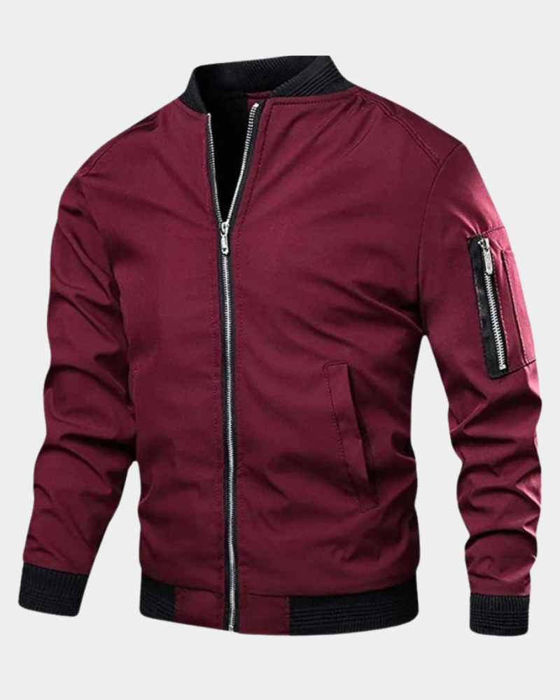 Modern Edge Bomber Jacket