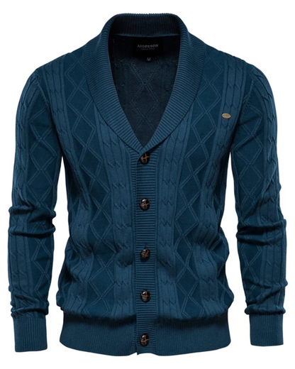 Men's Luxury Cardigan with Buttons