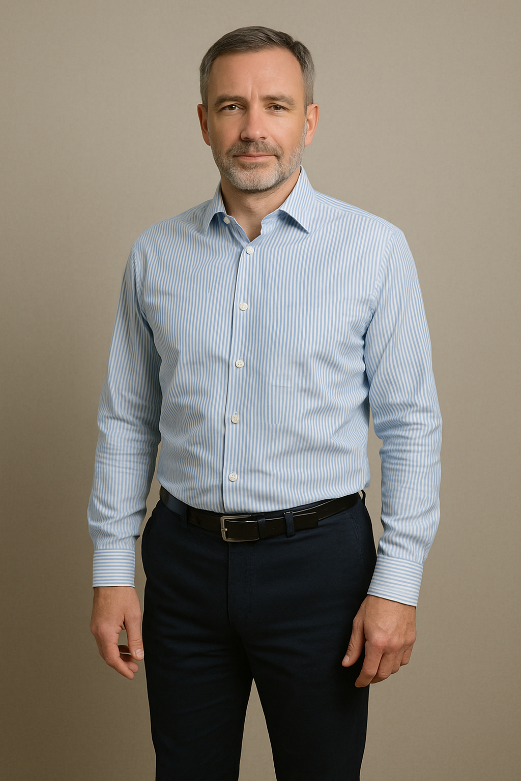 Short Sleeved Business Shirt
