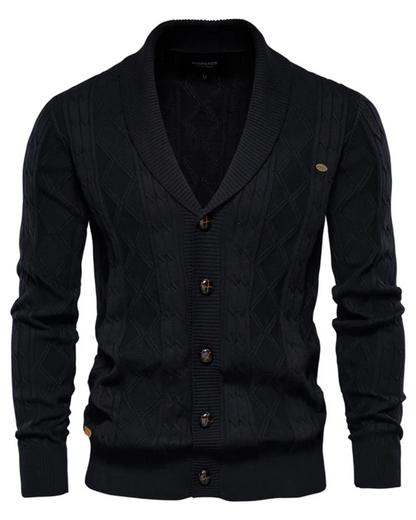 Men's Luxury Cardigan with Buttons