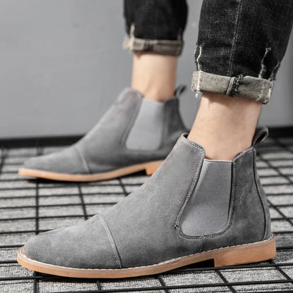 Elegant Suede Ankle Boots