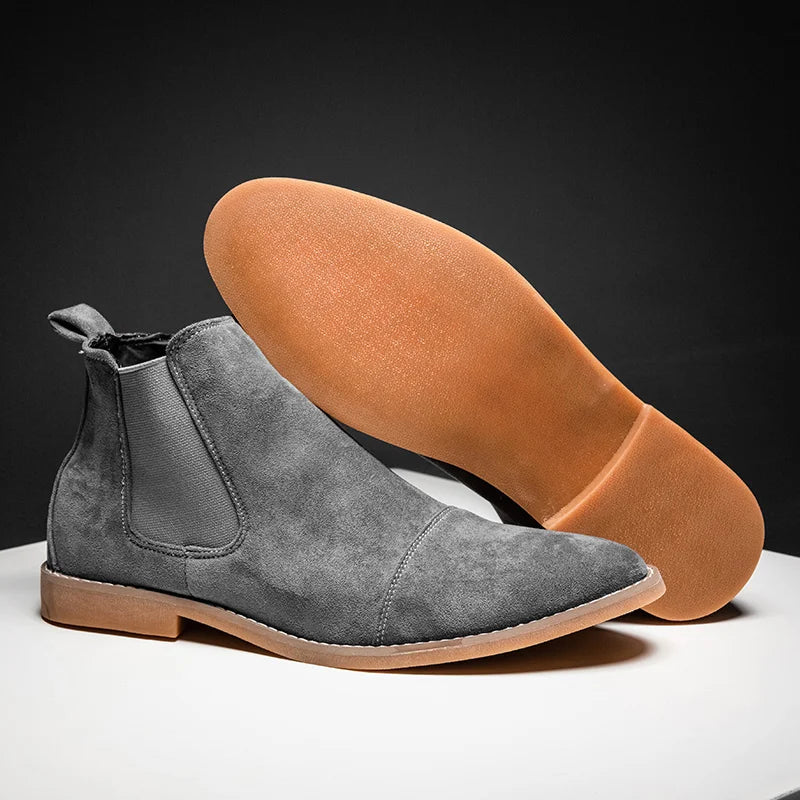 Elegant Suede Ankle Boots