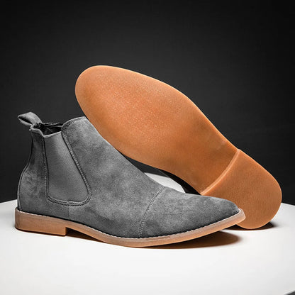 Elegant Suede Ankle Boots