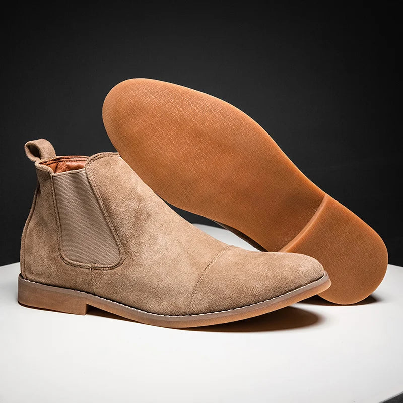 Elegant Suede Ankle Boots