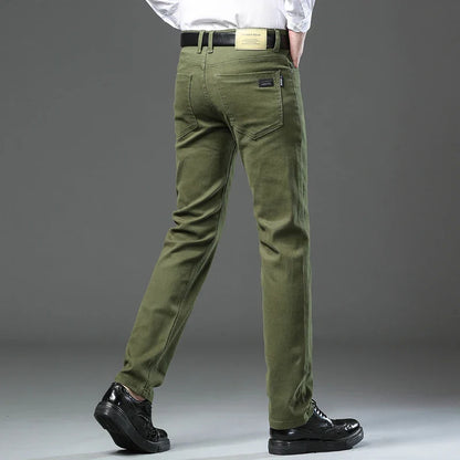 Elegant Cotton Jeans