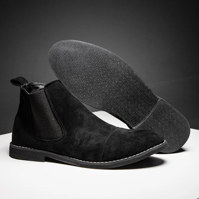 Elegant Suede Ankle Boots