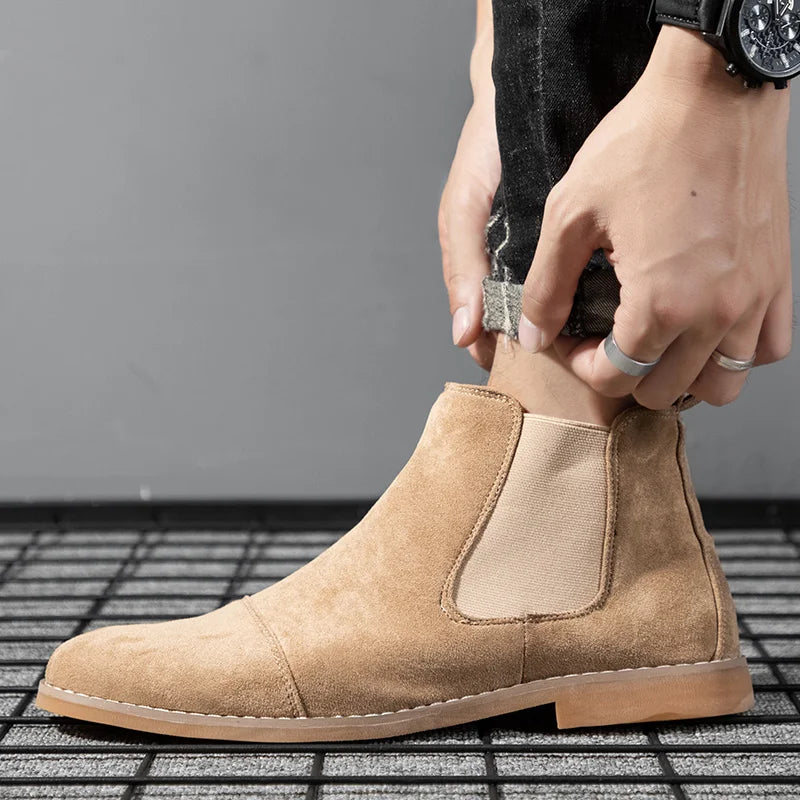 Elegant Suede Ankle Boots