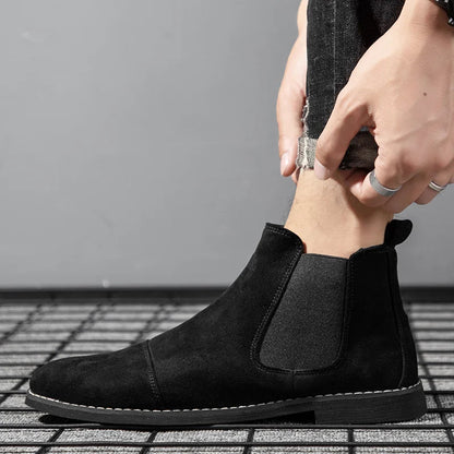Elegant Suede Ankle Boots