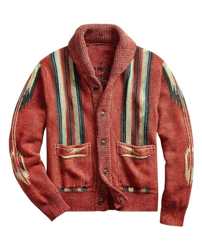 Single Breasted Long Sleeve Knit Cardigan