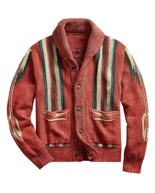 Single Breasted Long Sleeve Knit Cardigan