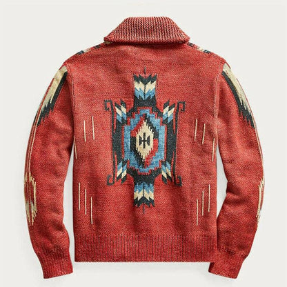 Single Breasted Long Sleeve Knit Cardigan